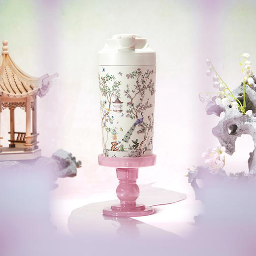 福满香园 陶瓷内胆保温咖啡随身杯 商品图13