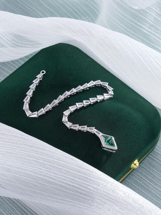 子佩集S925银【巳巳如意】手链纯银【FYS-0511106】时尚灵蛇2501 商品图1