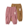 Cucutas女幼童长裤CY25WIW621卡其/粉红（90#-130#） 商品缩略图13