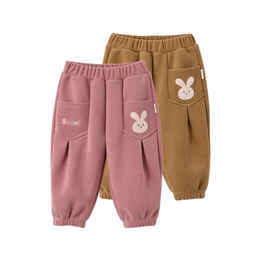 Cucutas女幼童长裤CY25WIW621卡其/粉红（90#-130#） 商品图13