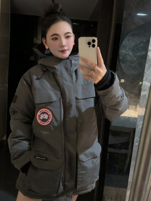 加拿大鹅🇨🇦*08远征款 派克大衣羽绒服 （蕾姐上身S，波哥穿m码） 商品图1