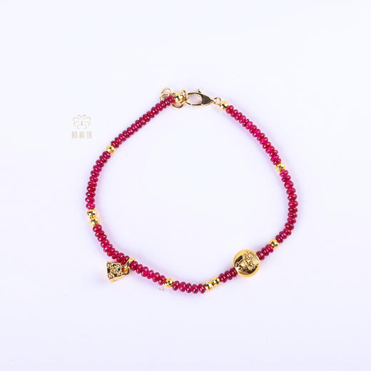 【鸿运】红宝石五条经手链   SL1251007 商品图5