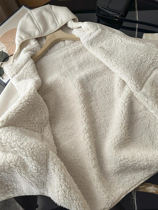 大厂订单！ O+标~男女高密度摇粒绒情侣连帽外套 商品图13