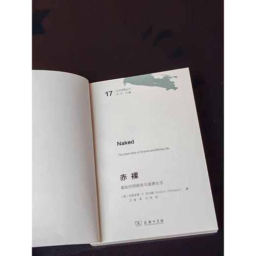 chi裸：羞耻的阴暗面与道德生活(社会思想丛书) 商品图1
