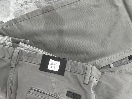 瑕疵Hugo Boss/胡戈波士 男士修身版型棉混纺斜纹布微弹舒适休闲长裤 商品图2