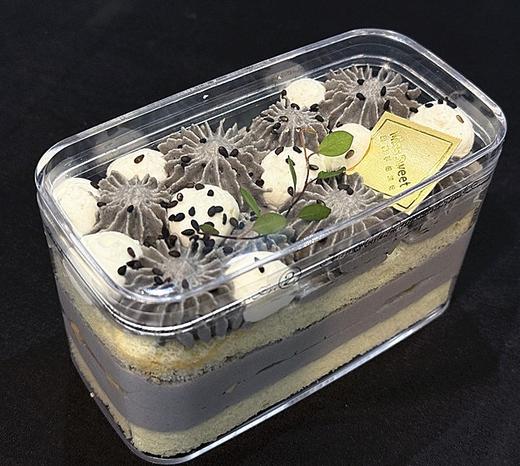 单人份:养生黑芝麻焦香豆乳奶油蛋糕 商品图0