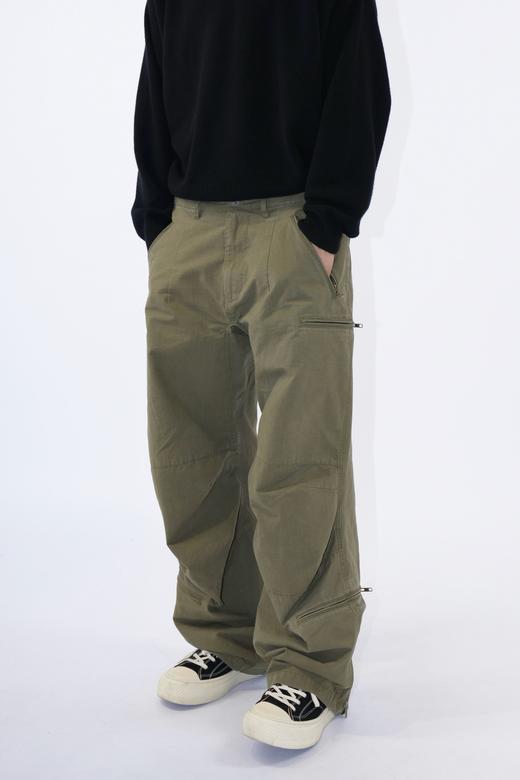 男款拉链工装裤长裤lv 商品图3