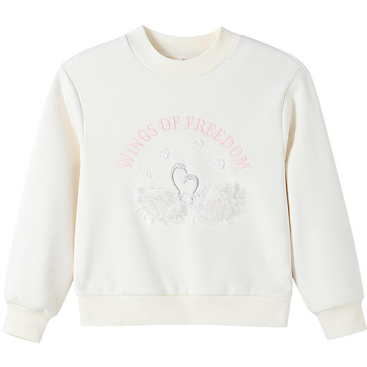 【实体店同款】女童中领卫衣冬季新款安奈儿童装AG541396 商品图8