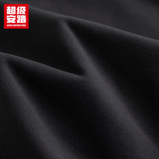 超级安踏甲壳盾抗菌长T男秋冬加绒半拉链卫衣通勤内搭152547408U 商品图9
