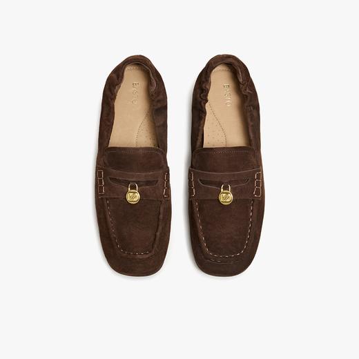 【云粉节】BF楼百思图2026春季新款舒适柔软羊皮乐福鞋小皮鞋女单鞋UXE04AA6吊牌价859，现价430 商品图12