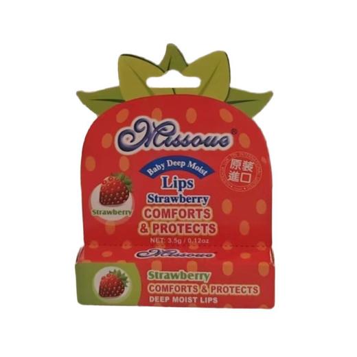 Missoue密语婴童草莓润唇膏 3.5g/支 商品图0