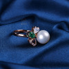 【蝶舞花园】祖母绿珍珠戒指   ZZ12506025 商品缩略图2
