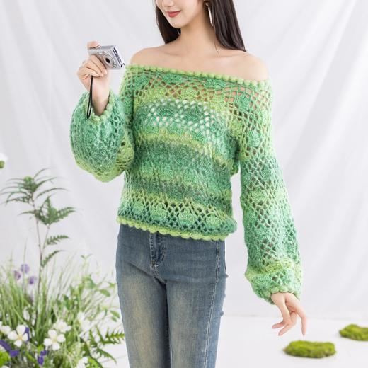 苏苏姐家葡萄粒粒上衣手工diy编织印象日出毛线团自制毛衣材料包 商品图1