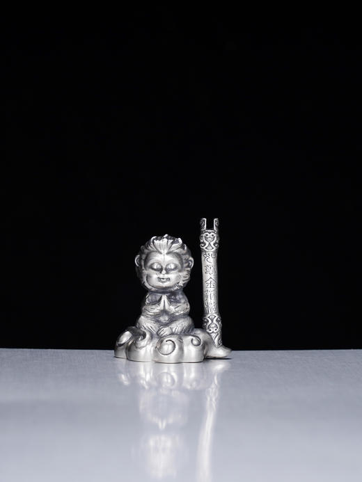 子佩集S999银【悟空之心】摆件纯银【BJ1115】黑神话悟空2501 商品图0