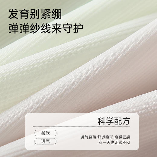 A5-【三阶段初高中生少女文胸】内衣14-18岁学生无痕防凸点文胸  菁梦花园/悦动青甜莓蜜语/兔耳摇摇【青春系列】 商品图12