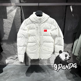 安踏冠军2025冬装新款男士羽绒服鹅绒服连帽保暖外套152540940