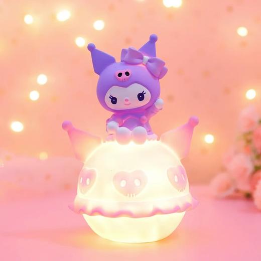 【25积分+29.9得】【月芽甜梦发光摆件，玉桂狗库洛米小夜灯！】三丽鸥月芽甜梦发光摆件 玉桂狗库洛米小夜灯 七夕生日礼物-QQ 商品图9