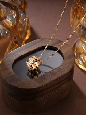 子佩集S925银【波光鳞动】套链纯银【KK605P】时尚镀金项链2501