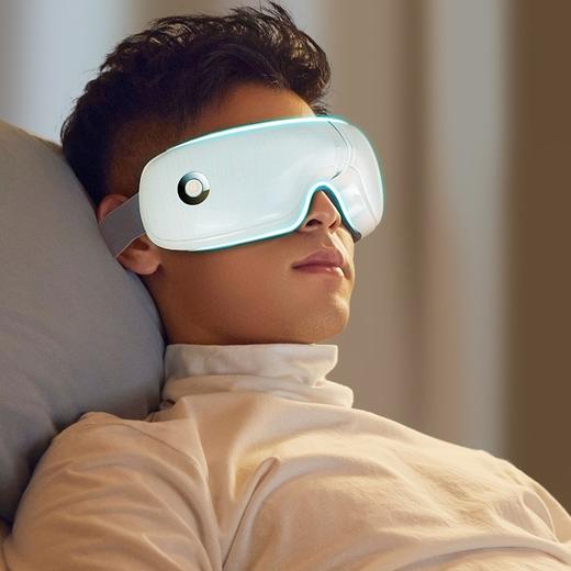 【多频震动舒服又劲道】蒸汽眼罩儿童充电热敷护眼仪礼品加热学生眼部按摩仪。ja 商品图0