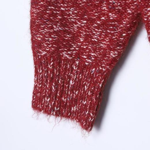 72673SDSA男士秋冬新款痞帅男装潮牌慵懒风可翻高领毛衣百搭套头针织衫 商品图4