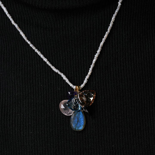 北京仓｜Chan Luu-Trove-多宝石 吊坠 珍珠 串珠 项链［美国设计师］ 商品图1