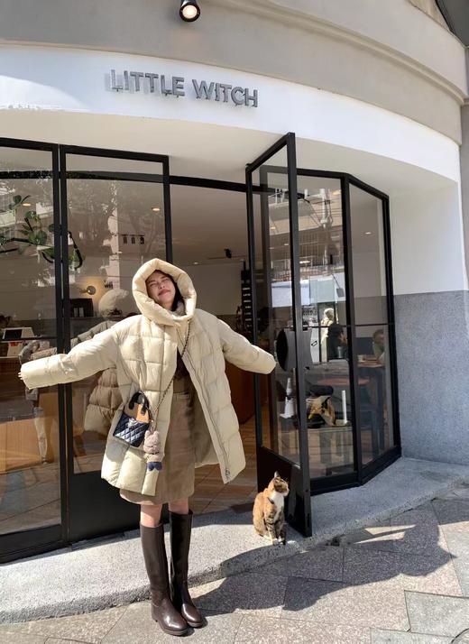 Read Nameless /超柔长款羽绒服 甘草色 2025/11/15 商品图2