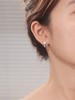 卡蒂罗KADER 白玫瑰蝴蝶结耳钉 925银清新灵动玫瑰造型气质甜美小众典雅设计感养耳洞 简约百搭优雅大气 商品缩略图4