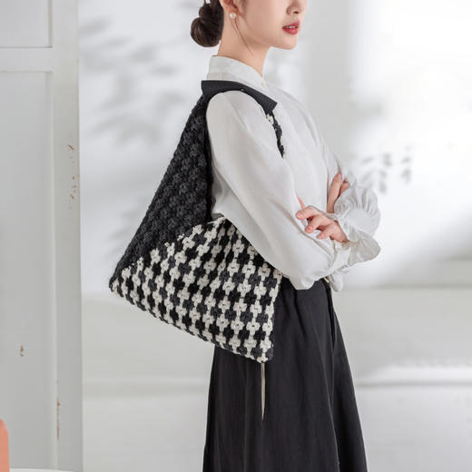 苏苏姐家吉拉三角包手工diy钩针编织毛线团包包自制材料包 商品图2