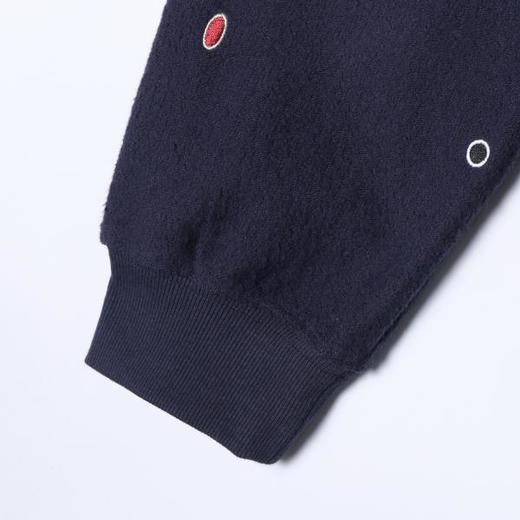 SDSA男士秋冬新款痞帅男装潮牌趣味卡通刺绣标连帽卫衣宽松百搭 商品图4