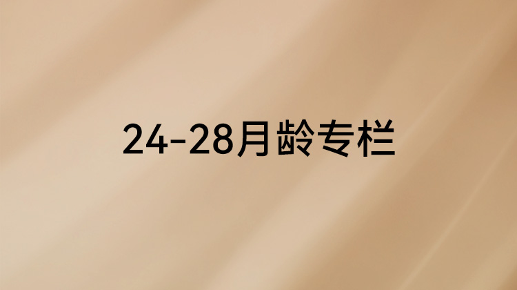 《父母必修课》24-28月龄