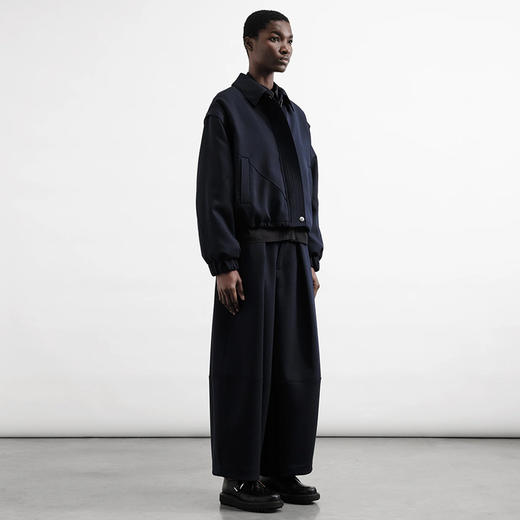 YMC DEADBEAT TROUSER 女装羊毛阔腿裤 商品图2