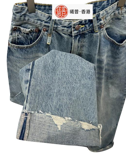 男款毛边牛仔裤长裤la 商品图2