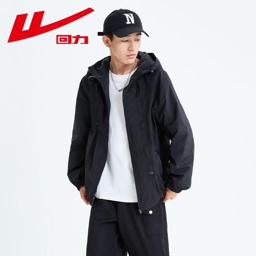 回力潮牌休闲男士外套春秋新款宽松美式机能风连帽夹克冲锋登山服 商品图6