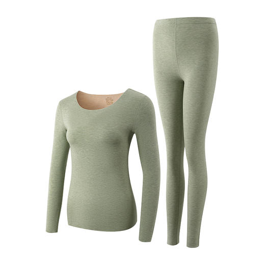 爱帝女士山羊绒蚕丝无痕保暖内衣套装 商品图12