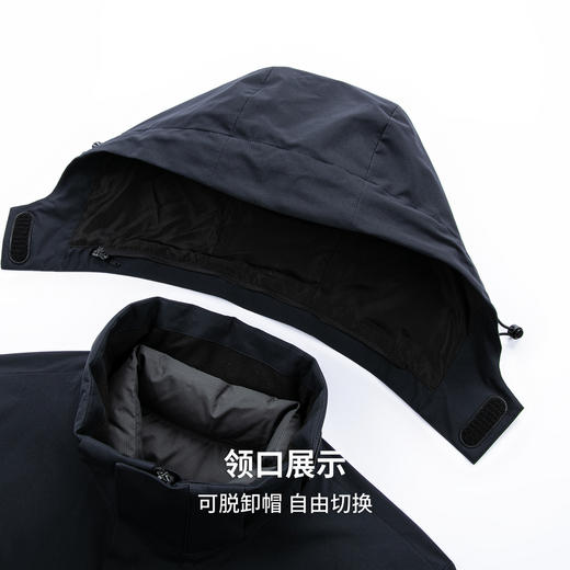 【门店新品】圣得西可拆内胆三合一羽绒服25冬季新款舒适休闲外套 商品图6