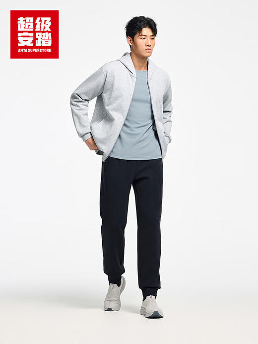 超级安踏男子加绒运动裤秋冬保暖长裤休闲卫裤跑步裤152547302U 商品图3