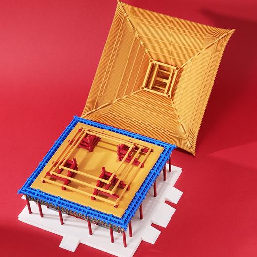 故宫中和殿榫卯积木摆件 商品图4