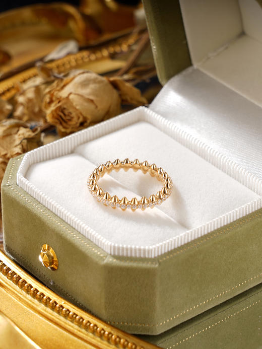 子佩集S925银【锋芒之外】戒指纯银【KK570R】时尚镀金2501 商品图0