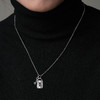 北京仓｜Chan Luu-Mini Padlock-银色 挂锁 吊坠 项链［美国设计师］ 商品缩略图1