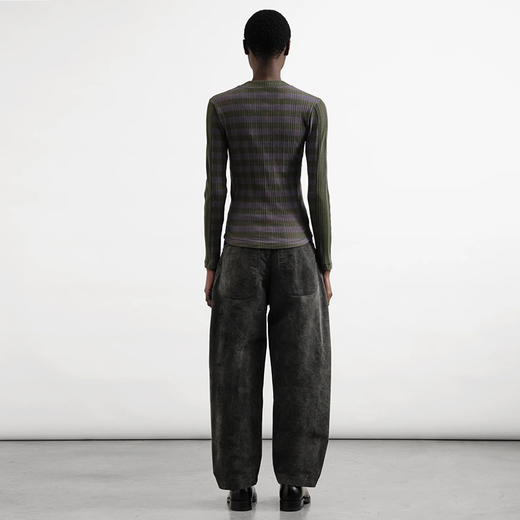 YMC TWISTED SEAM JEAN 意大利面料女装立体剪裁弯刀裤 商品图3