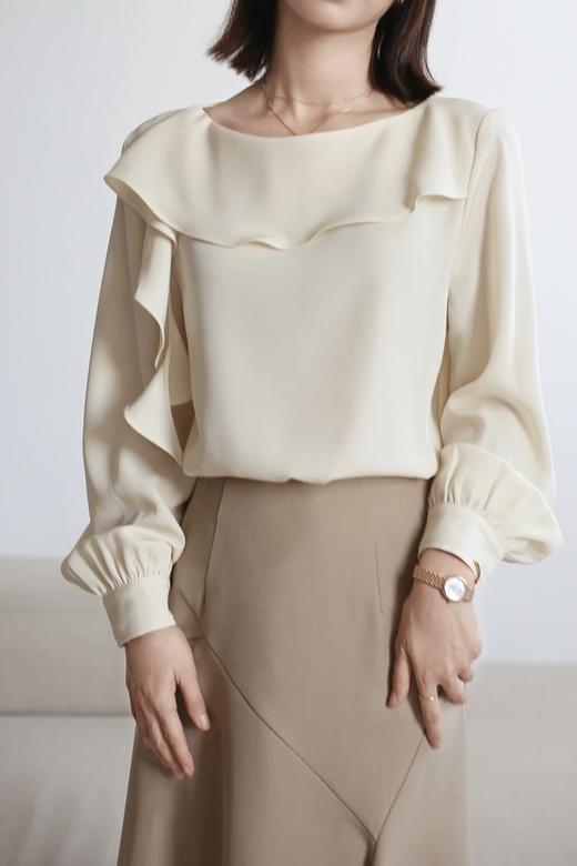 Le Malene 气质优雅高腰显瘦包臀鱼尾A字半裙 21478 商品图3