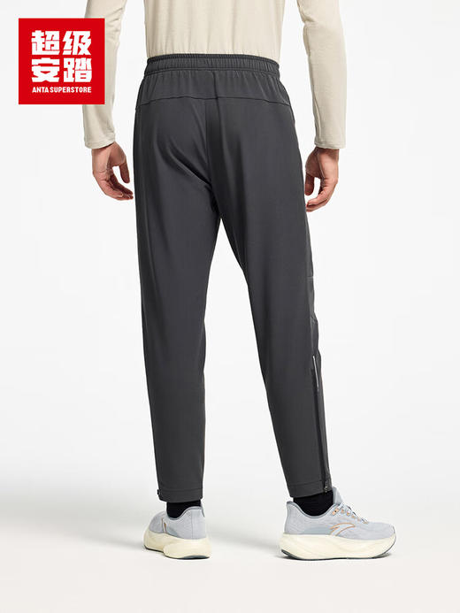 超级安踏经编加绒运动裤男子秋冬保暖长裤休闲针织裤152547303U 商品图1