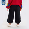 年衣童装儿童加绒裤子冬季新款男童卫裤运动裤女童国风好彩头绒裤 商品缩略图4
