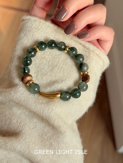 【茶歇】“事业机遇加速器”喜木 满发绿发晶/奇楠沉香 商品图3