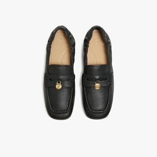 【云粉节】BF楼百思图2026春季新款舒适柔软羊皮乐福鞋小皮鞋女单鞋UXE04AA6吊牌价859，现价430 商品图3