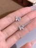 卡蒂罗KADER 冰蝶流光耳钉 在逃公主系列 925银立体蝴蝶满铺闪锆甜美轻奢设计 #好运 闪耀吸睛不易撞款 商品缩略图4