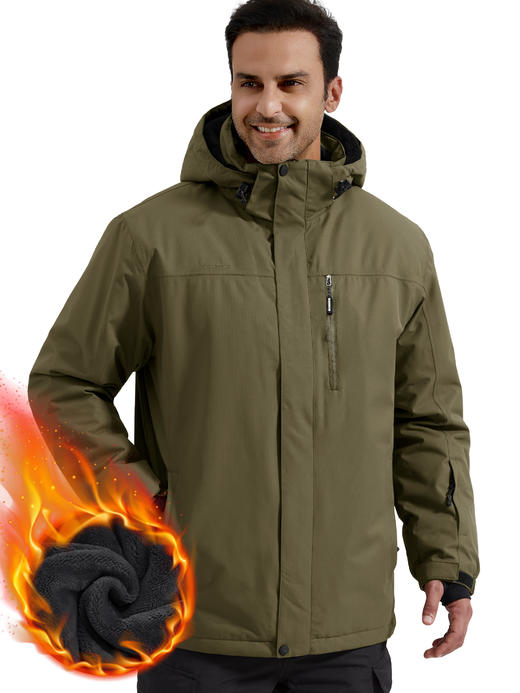 【防水防风 加厚加绒 耐造抗寒】冬季硬核保暖户外战术装载滑雪棉服ds（zb） 商品图8