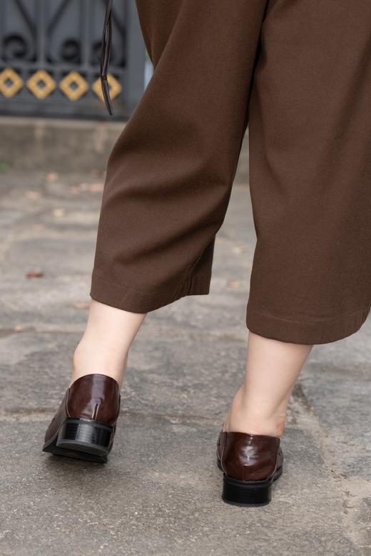 15天发货【「全真皮」通勤乐福鞋】36-43码，深棕色，鞋面羊皮，内里猪皮，鞋垫羊皮，橡胶大底，3cm刚好的高度，走到哪都舒服！ 商品图9