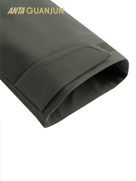 安踏冠军山锋梭织三合一冲锋衣防水透湿徒步两件套保暖男士152540613 商品图5