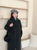 【YW】无忧购秋冬韩版送包包两件套韩系减龄宽松型呢子大衣（截单后3-5天发货） 商品缩略图1